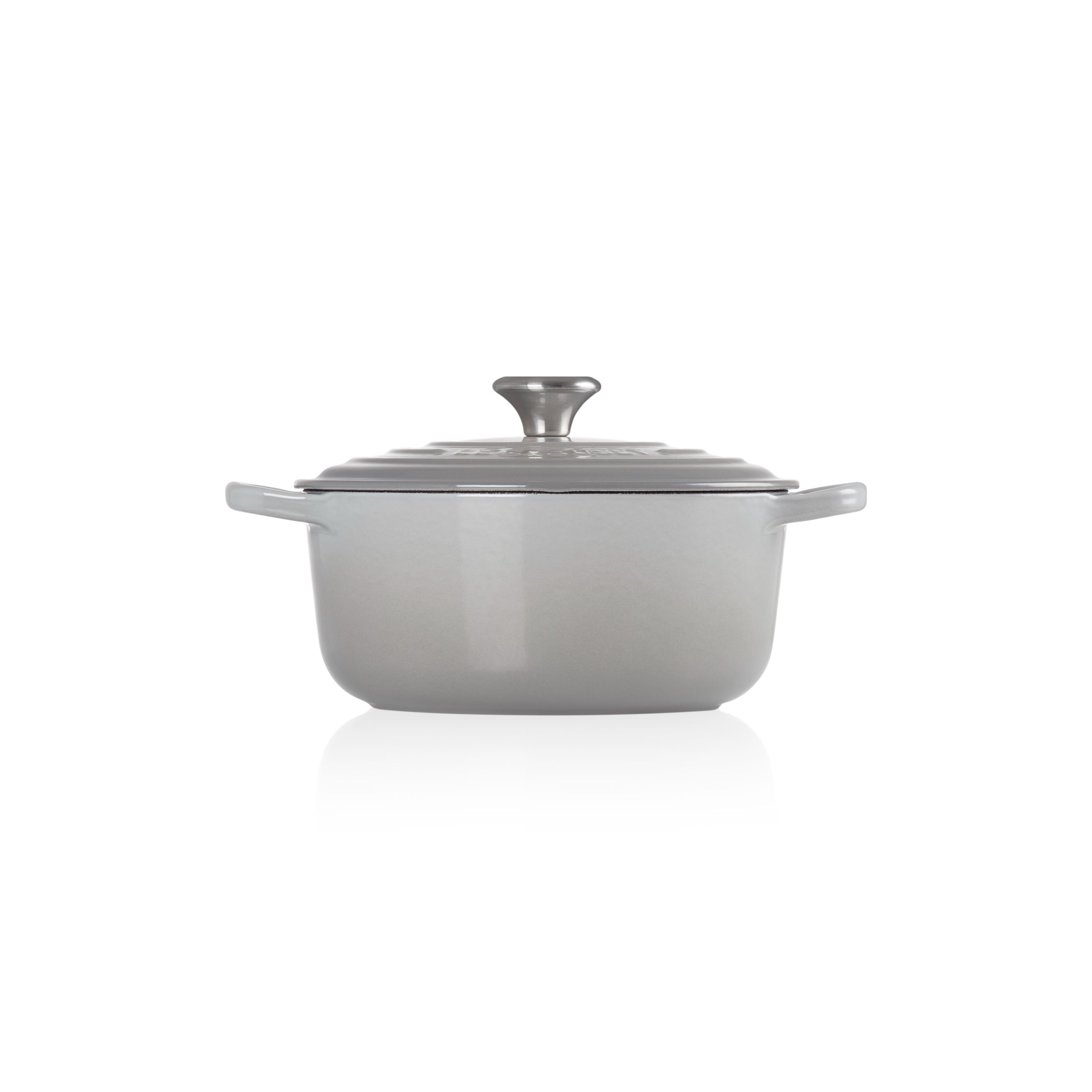 Le Creuset-Le Creuset Signature Cast Iron 20cm Round Casserole Mist Grey